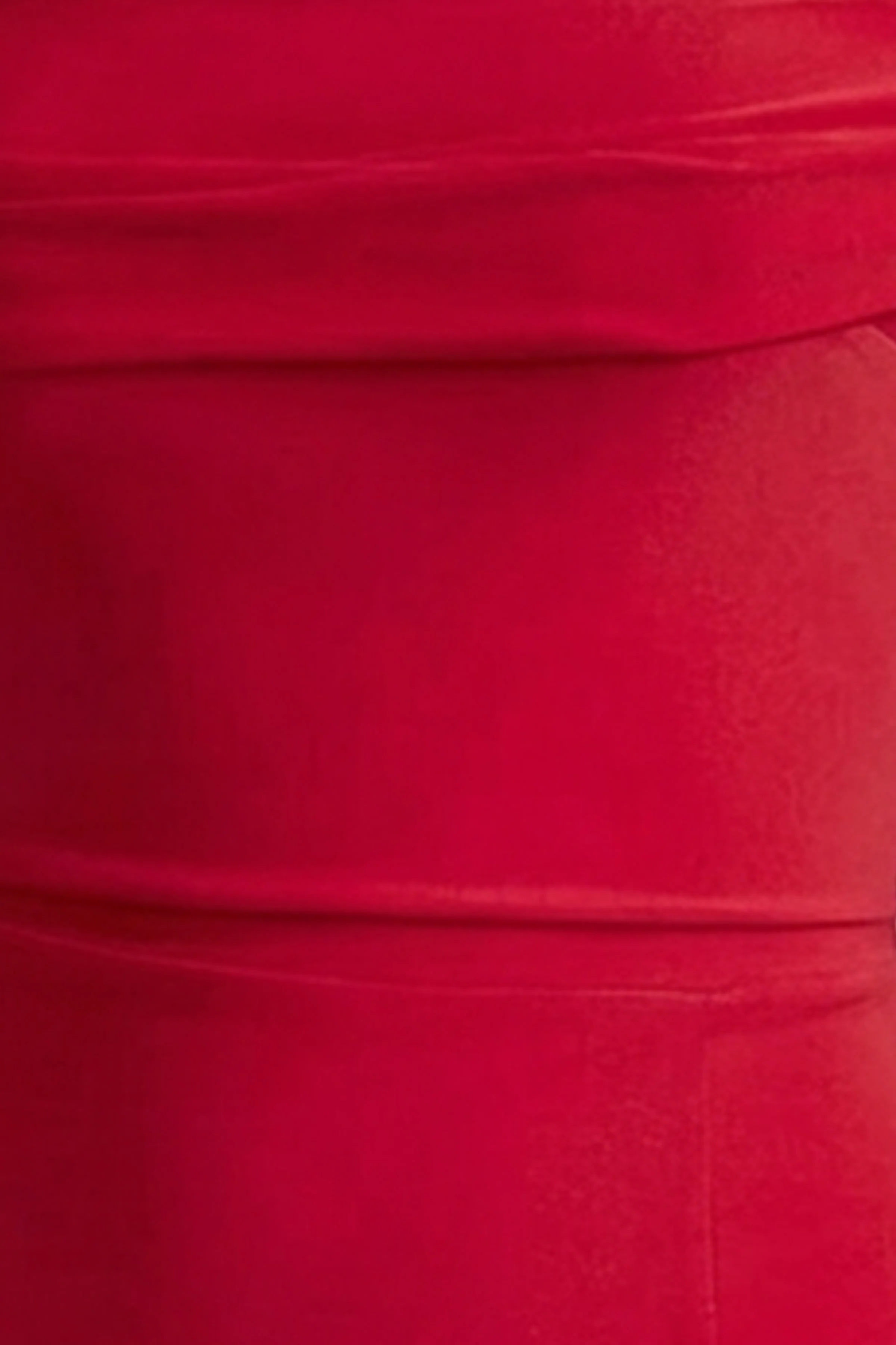 Law of Attraction | Robe longue bardot fendue drapee rouge - Image 6