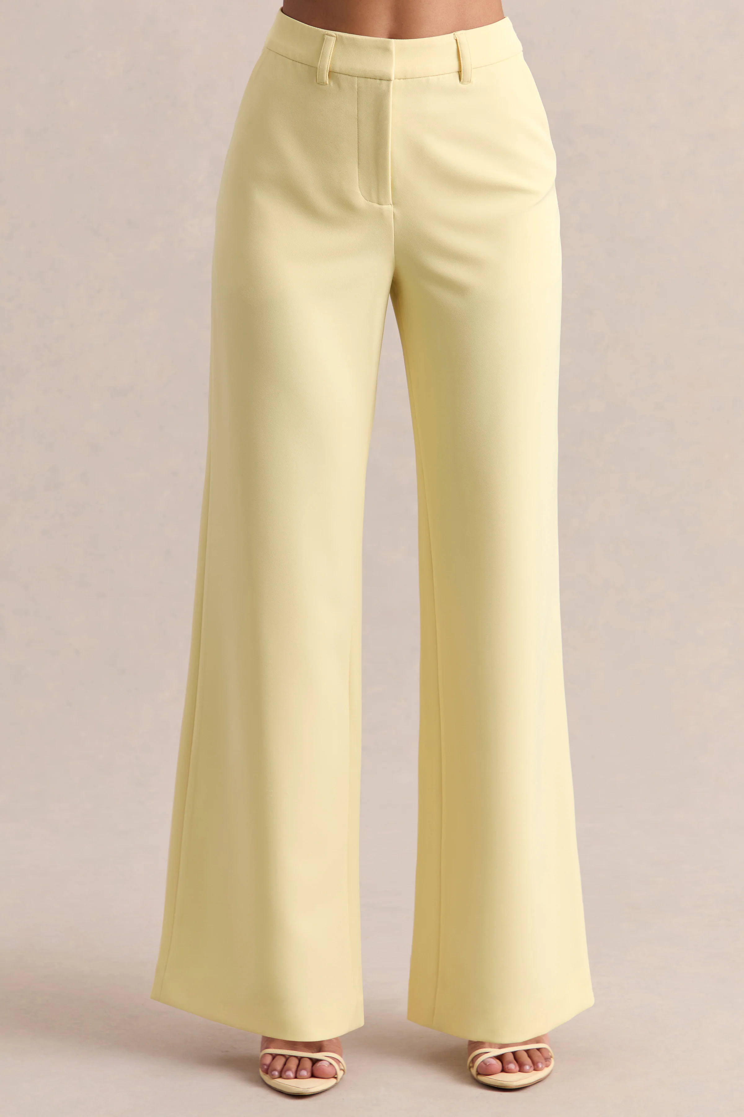 Malou | Pantalon tailleur citron - Image 3