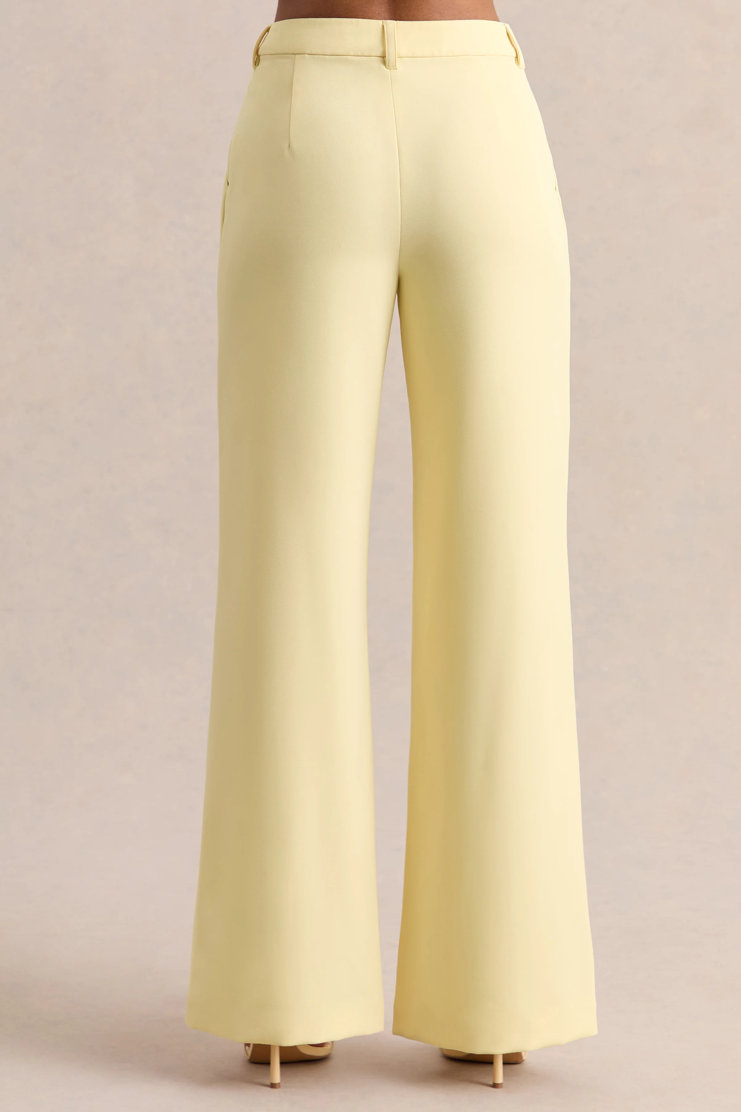 Malou | Pantalon tailleur citron - Image 4