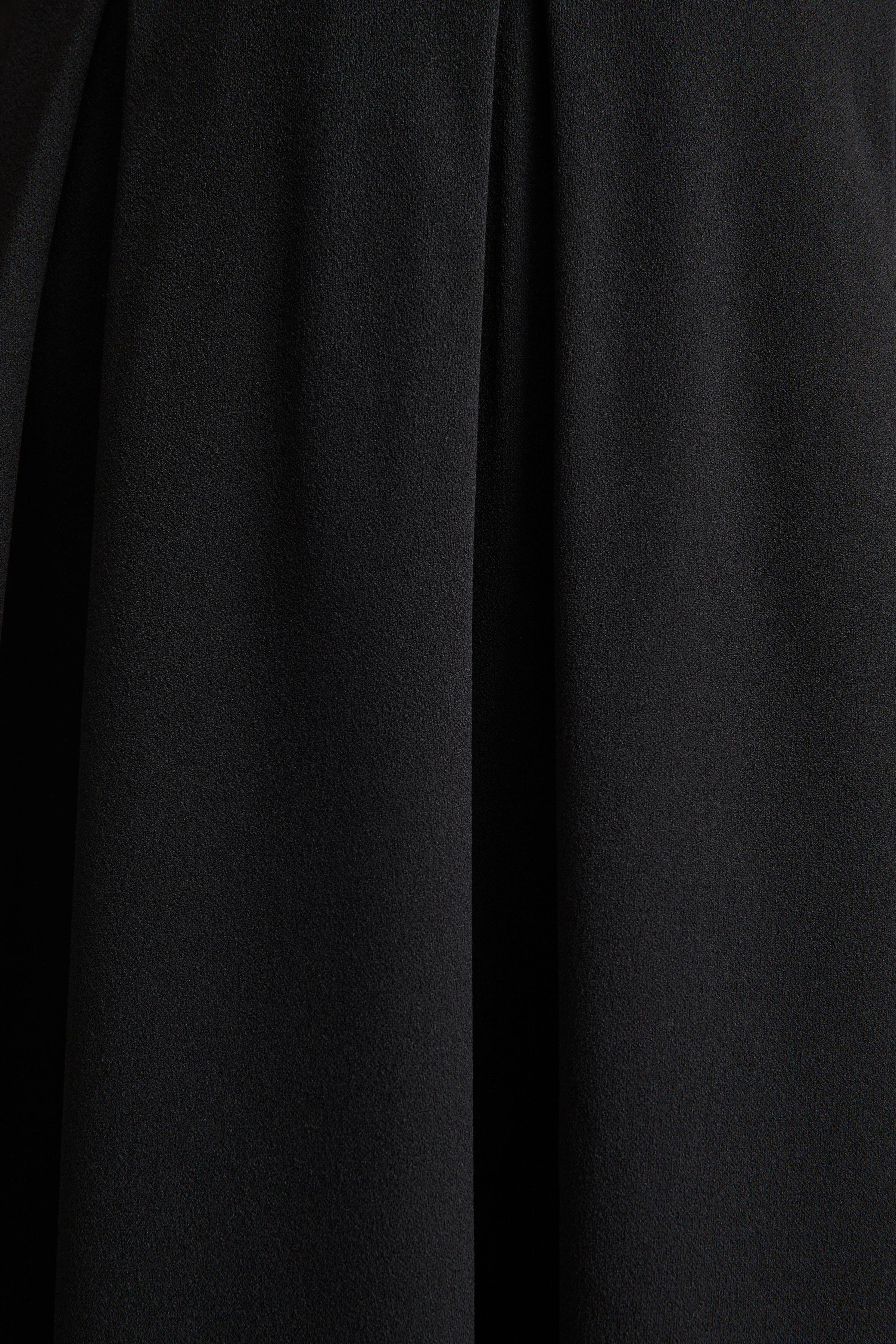 Rhode | Robe mi-longue noire à col licou - Image 6