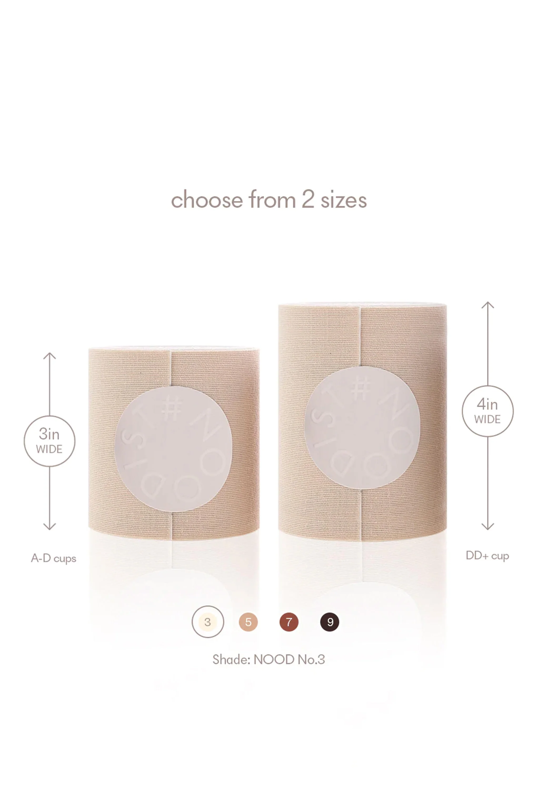 Shape Tape | NOOD ruban adhésif pour le sein No 3 - Image 8